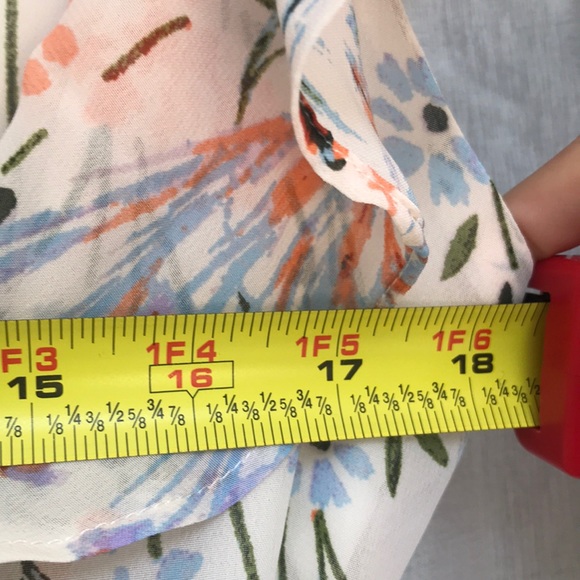 Robert Louis floral dress size large - Picture 6 of 7